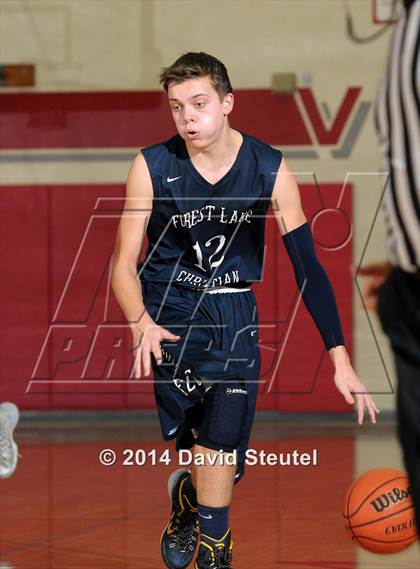 Thumbnail 3 in Forest Lake Christian vs. Bear River (Viking Classic) photogallery.