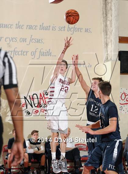 Thumbnail 3 in Forest Lake Christian vs. Bear River (Viking Classic) photogallery.