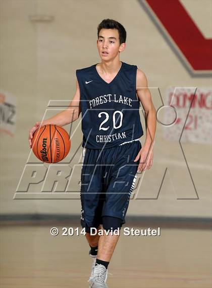 Thumbnail 2 in Forest Lake Christian vs. Bear River (Viking Classic) photogallery.