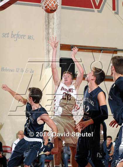 Thumbnail 3 in Forest Lake Christian vs. Bear River (Viking Classic) photogallery.