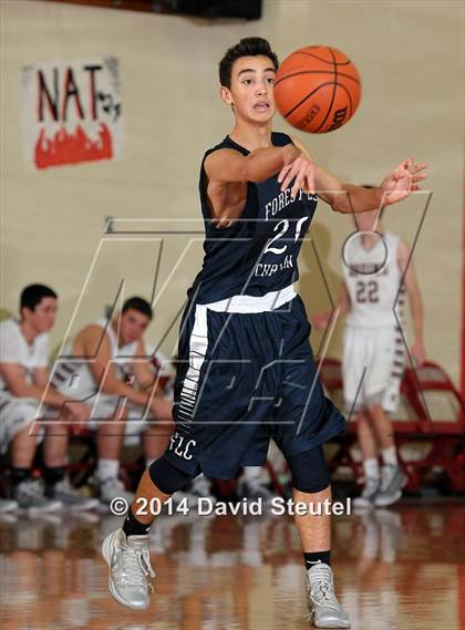 Thumbnail 3 in Forest Lake Christian vs. Bear River (Viking Classic) photogallery.