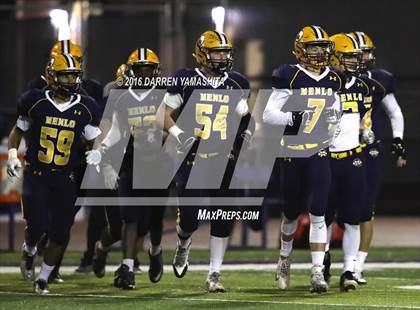 Thumbnail 2 in Half Moon Bay vs. Menlo School (CIF CCS Division 5 Final) photogallery.
