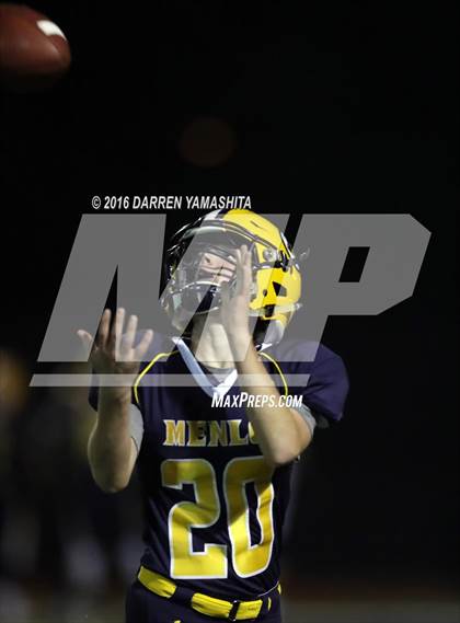 Thumbnail 2 in Half Moon Bay vs. Menlo School (CIF CCS Division 5 Final) photogallery.