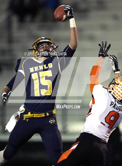 Thumbnail 1 in Half Moon Bay vs. Menlo School (CIF CCS Division 5 Final) photogallery.