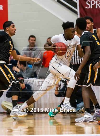 Thumbnail 3 in Wheeler vs. Bishop O'Dowd (Spalding HoopHall Classic) photogallery.