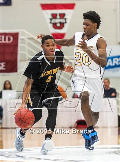 Thumbnail 2 in Wheeler vs. Bishop O'Dowd (Spalding HoopHall Classic) photogallery.