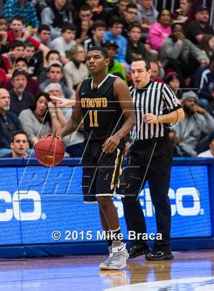 Thumbnail 3 in Wheeler vs. Bishop O'Dowd (Spalding HoopHall Classic) photogallery.