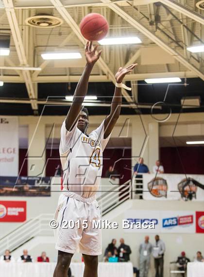 Thumbnail 3 in Wheeler vs. Bishop O'Dowd (Spalding HoopHall Classic) photogallery.