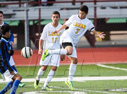 Thumbnail 2 in Grand Prairie @ Lamar (Martin Invitational Soccer Tournament) photogallery.