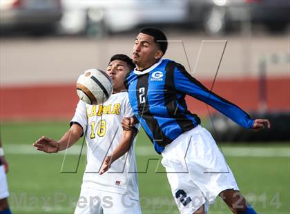 Thumbnail 1 in Grand Prairie @ Lamar (Martin Invitational Soccer Tournament) photogallery.