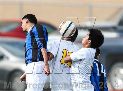 Thumbnail 2 in Grand Prairie @ Lamar (Martin Invitational Soccer Tournament) photogallery.