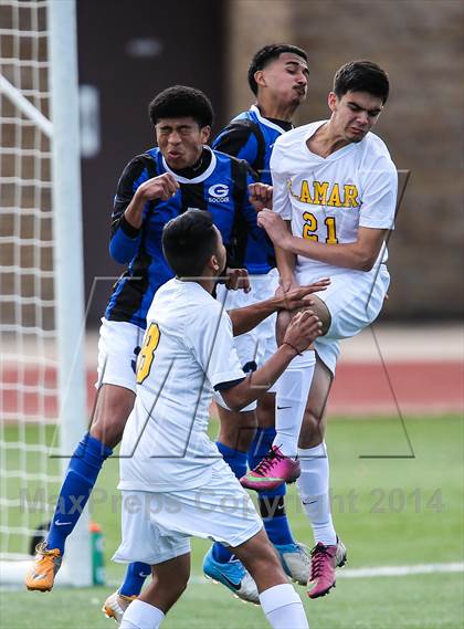 Thumbnail 2 in Grand Prairie @ Lamar (Martin Invitational Soccer Tournament) photogallery.