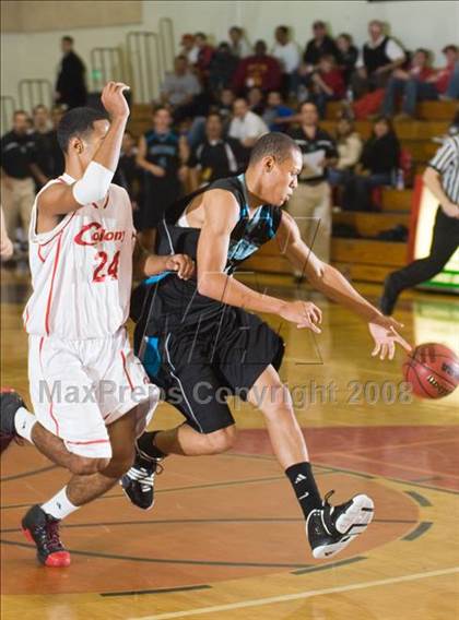 Thumbnail 3 in Sheldon vs Colony (Modesto Christian Hoops Classic) photogallery.
