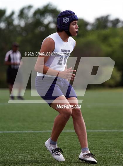 Thumbnail 1 in College Park vs Oak Ridge (7 on 7 State Qualifying Tournament) photogallery.