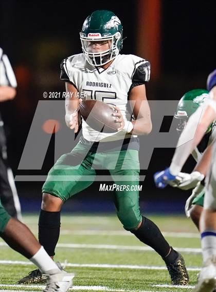 Thumbnail 1 in Rodriguez @ Christian Brothers (CIF SJS D3 Playoff) photogallery.