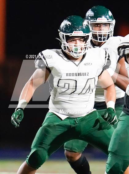 Thumbnail 2 in Rodriguez @ Christian Brothers (CIF SJS D3 Playoff) photogallery.