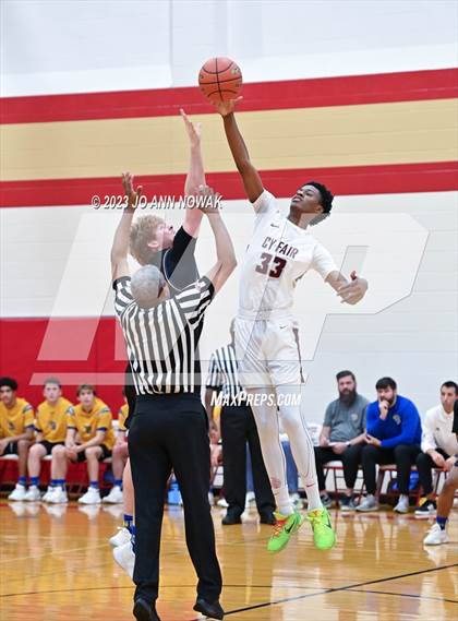 Thumbnail 2 in Sulphur vs Cy-Fair (Houston Methodist Cy-Hoops Invitational) photogallery.