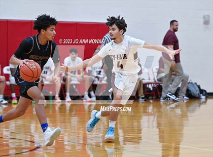 Thumbnail 3 in Sulphur vs Cy-Fair (Houston Methodist Cy-Hoops Invitational) photogallery.