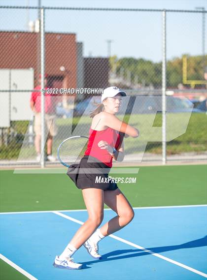 Thumbnail 3 in Mynderse Academy @ Geneva (NYSPHSAA Sectionals Round 1 Singles) photogallery.