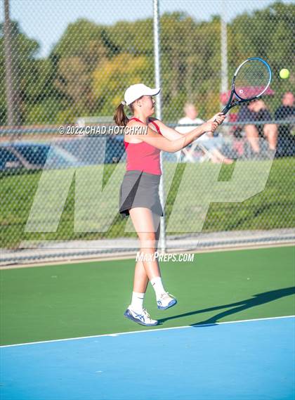 Thumbnail 1 in Mynderse Academy @ Geneva (NYSPHSAA Sectionals Round 1 Singles) photogallery.