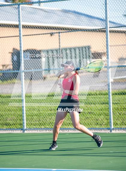 Thumbnail 2 in Mynderse Academy @ Geneva (NYSPHSAA Sectionals Round 1 Singles) photogallery.