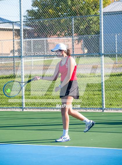 Thumbnail 2 in Mynderse Academy @ Geneva (NYSPHSAA Sectionals Round 1 Singles) photogallery.