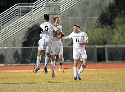 Thumbnail 1 in Cuthbertson vs. Carrboro (NCHSAA 2A Final) photogallery.