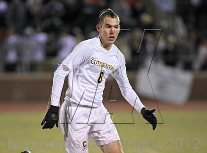 Thumbnail 3 in Cuthbertson vs. Carrboro (NCHSAA 2A Final) photogallery.