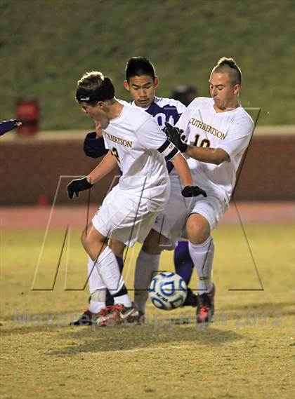 Thumbnail 2 in Cuthbertson vs. Carrboro (NCHSAA 2A Final) photogallery.