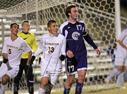Thumbnail 3 in Cuthbertson vs. Carrboro (NCHSAA 2A Final) photogallery.