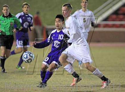 Thumbnail 3 in Cuthbertson vs. Carrboro (NCHSAA 2A Final) photogallery.