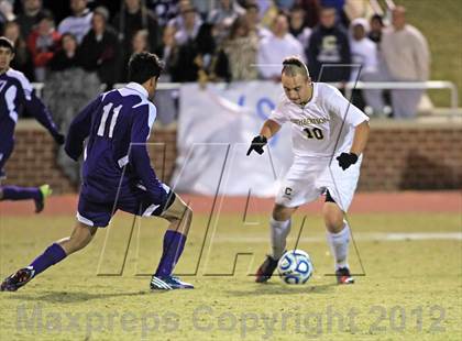 Thumbnail 2 in Cuthbertson vs. Carrboro (NCHSAA 2A Final) photogallery.