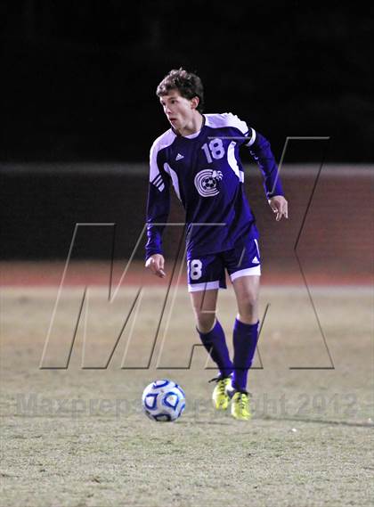 Thumbnail 3 in Cuthbertson vs. Carrboro (NCHSAA 2A Final) photogallery.