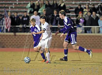 Thumbnail 3 in Cuthbertson vs. Carrboro (NCHSAA 2A Final) photogallery.