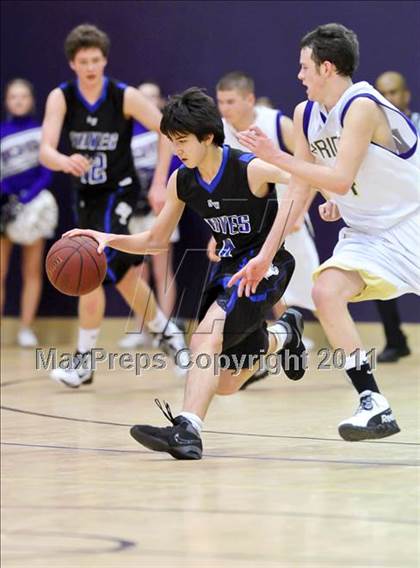Thumbnail 3 in Bradshaw Christian vs. Sacramento Waldorf (CIF SJS D5 Playoffs) photogallery.