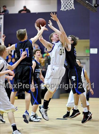 Thumbnail 1 in Bradshaw Christian vs. Sacramento Waldorf (CIF SJS D5 Playoffs) photogallery.