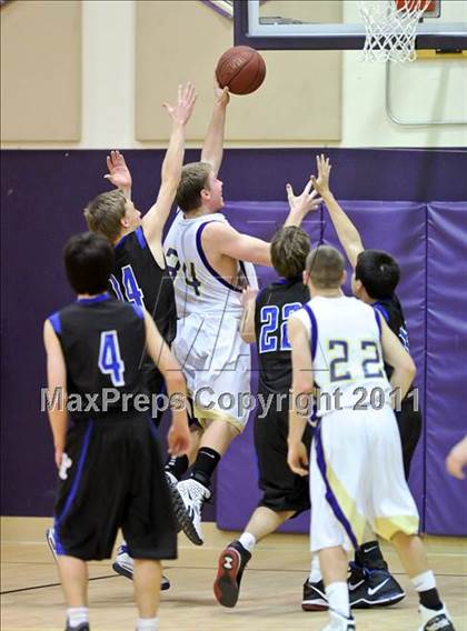 Thumbnail 1 in Bradshaw Christian vs. Sacramento Waldorf (CIF SJS D5 Playoffs) photogallery.