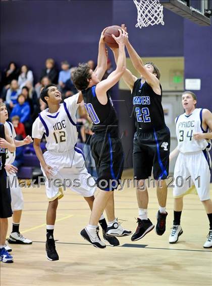 Thumbnail 2 in Bradshaw Christian vs. Sacramento Waldorf (CIF SJS D5 Playoffs) photogallery.
