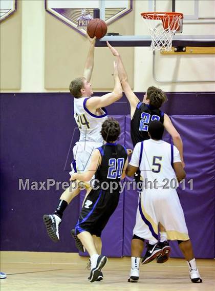 Thumbnail 2 in Bradshaw Christian vs. Sacramento Waldorf (CIF SJS D5 Playoffs) photogallery.