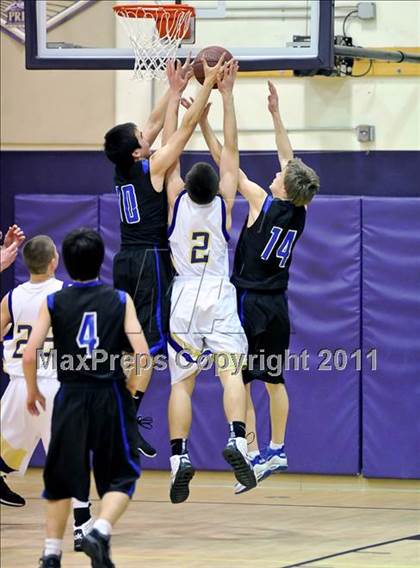 Thumbnail 1 in Bradshaw Christian vs. Sacramento Waldorf (CIF SJS D5 Playoffs) photogallery.