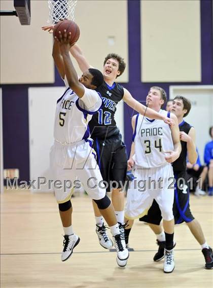 Thumbnail 2 in Bradshaw Christian vs. Sacramento Waldorf (CIF SJS D5 Playoffs) photogallery.