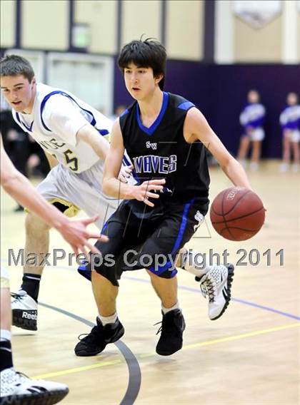 Thumbnail 3 in Bradshaw Christian vs. Sacramento Waldorf (CIF SJS D5 Playoffs) photogallery.