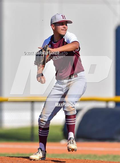 Thumbnail 3 in Cypress Woods @ Houston Heights (UIL 6A Bi-District Playoffs) photogallery.