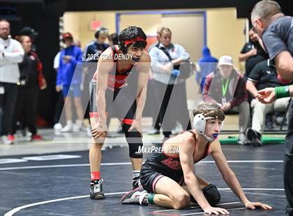 Thumbnail 2 in UIL Wrestling 5A-6A Finals (Round 2) photogallery.