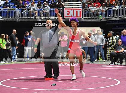 Thumbnail 2 in UIL Wrestling 5A-6A Finals (Round 2) photogallery.