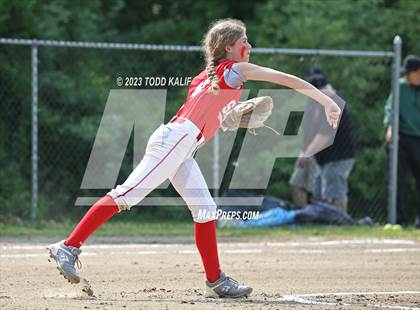 Thumbnail 1 in Griswold vs St. Bernard (ECC Quarterfinal) photogallery.
