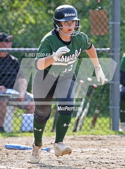 Thumbnail 3 in Griswold vs St. Bernard (ECC Quarterfinal) photogallery.