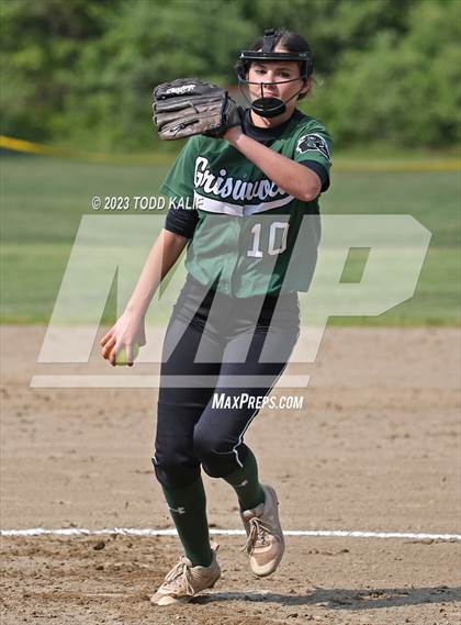 Thumbnail 2 in Griswold vs St. Bernard (ECC Quarterfinal) photogallery.