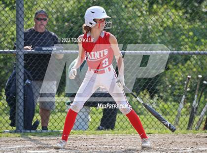 Thumbnail 3 in Griswold vs St. Bernard (ECC Quarterfinal) photogallery.