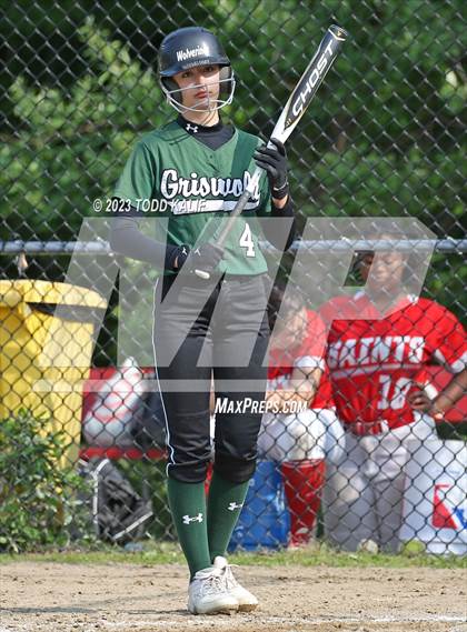 Thumbnail 1 in Griswold vs St. Bernard (ECC Quarterfinal) photogallery.